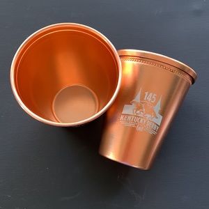 Kentucky Derby Copper Mint Julep Cups